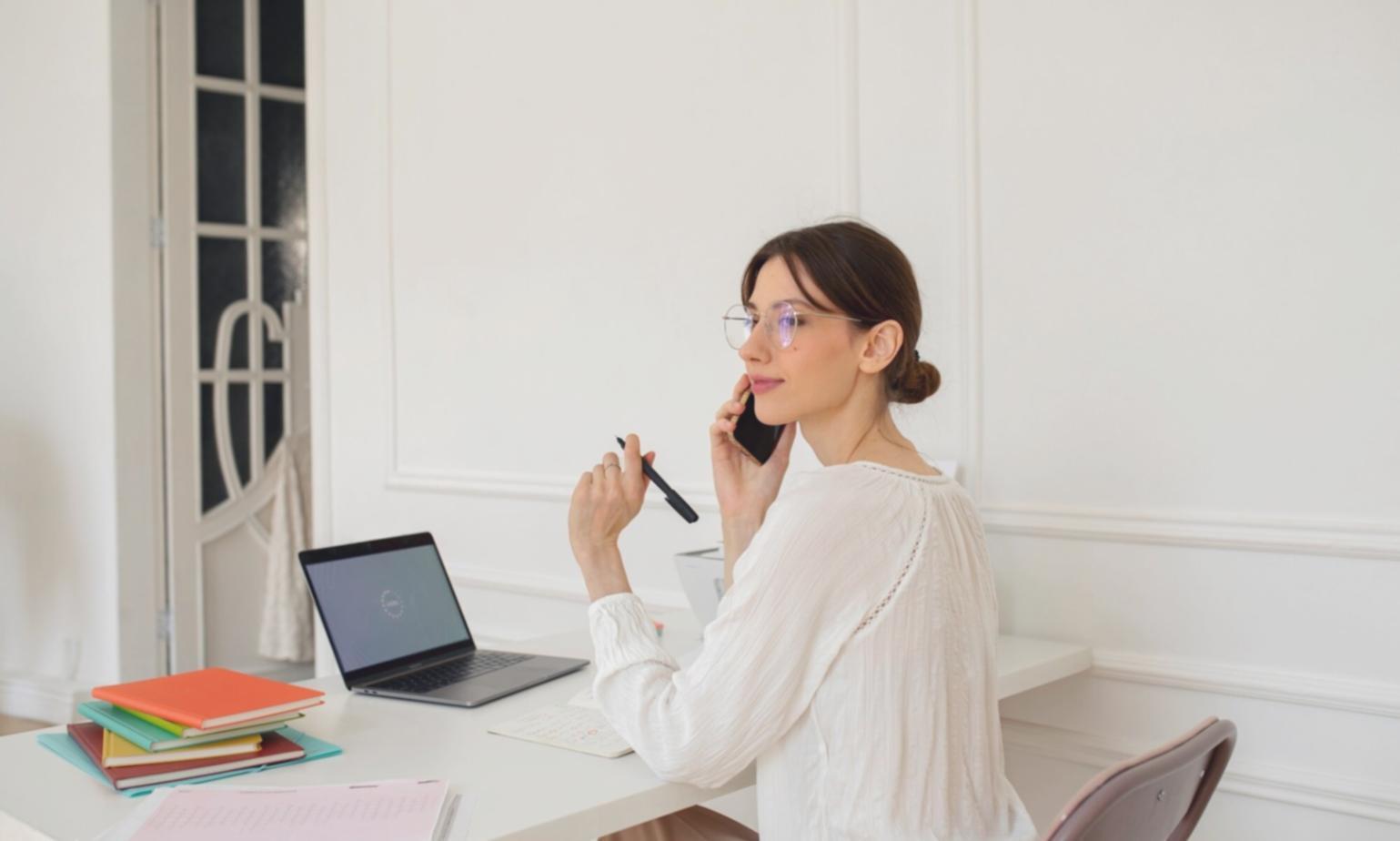 Person working on business planning